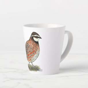 Tasse Latte Bobwhite Quail