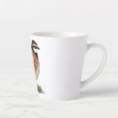Tasse Latte Bobwhite Quail (Droite)