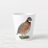 Tasse Latte Bobwhite Quail (Devant)