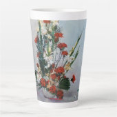 Tasse Latte Bodegón de flores (Devant)