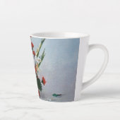 Tasse Latte Bodegón de flores (Droite)