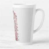 Tasse Latte Boire Café Manger Gâteau (Droite)