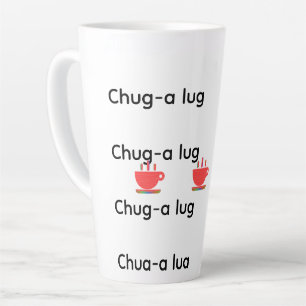 Tasse Latte Boire Cul Sec