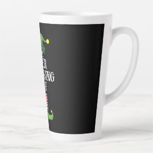 Tasse Latte Boire de la bière Noël Anniversaire