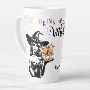 Tasse Latte Boire des sorcières Drôle Halloween cadeau de vaca