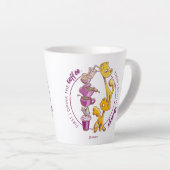 Tasse Latte Boire le café, faire le truc (Angle droit)