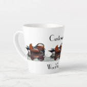 Tasse Latte Bois Canard Thunder_Cove (Angle gauche)