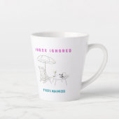 Tasse Latte Boîte de réception ignorée, contrainte réduite (Droite)