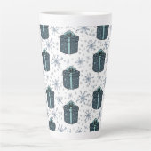 Tasse Latte Boîtes cadeaux de Noël (Devant)