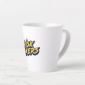 Tasse Latte Bold "Risk Takers" Motivational (Angle droit)