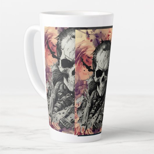 Tasse Latte bon art. (Angle gauche)