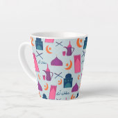 Tasse Latte Bon Motif du Ramadan (Angle gauche)