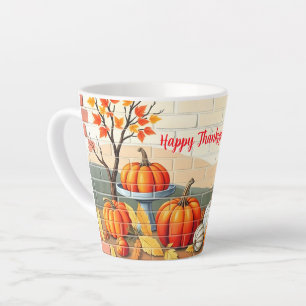 Tasse Latte Bon thanksgiving Populaire Belle automne