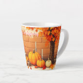 Tasse Latte Bon thanksgiving populaire Belle automne (Angle droit)