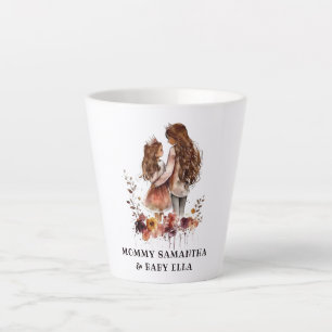 Tasse Latte Bond adorable maman et fille (10)