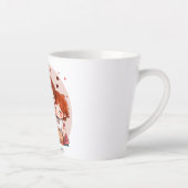 Tasse Latte Bond adorable maman et fille (14) (Droite)