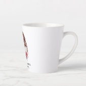 Tasse Latte Bond adorable maman et fille (8) (Droite)