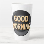 Tasse Latte Bonjour (Devant)