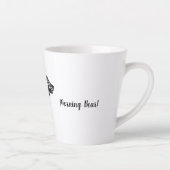 Tasse Latte Bonjour ! (Droite)