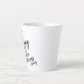 Tasse Latte Bonjour (Devant)