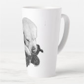 Tasse Latte Bonjour avec mon jouet (Angle droit)
