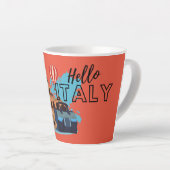 Tasse Latte Bonjour Italie (Angle droit)