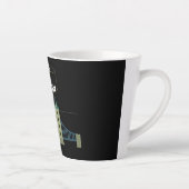 Tasse Latte Bonjour Londres (Droite)