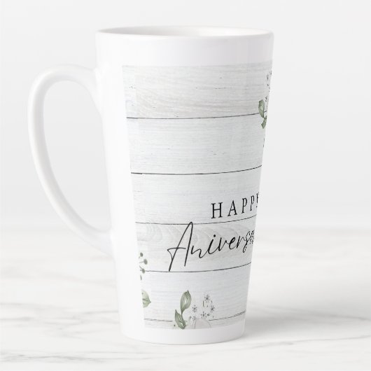 TASSE LATTE BONNE ANIVERSAIRE (Gauche)