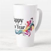 Tasse Latte Bonne année (Angle droit)