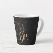 Tasse Latte Bonne année  (Angle droit)