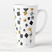 Tasse Latte Bonne année noir or (Droite)