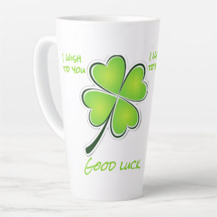 Tasse Latte Bonne chance