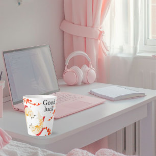 Tasse Latte Bonne chance Poisson Koi avec Sakura Japonais él