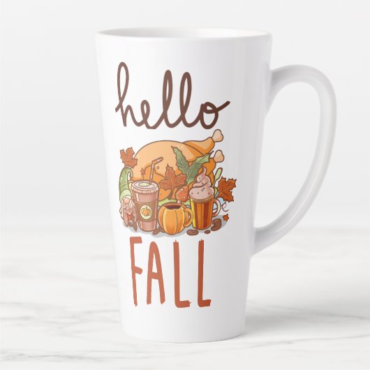 Tasse Latte bonne chute (Droite)