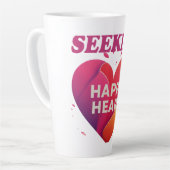 Tasse Latte Bonne conception cardiaque (Angle gauche)