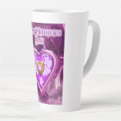 Tasse Latte Bonne fête des mères (Angle droit)