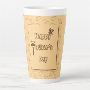 Tasse Latte Bonne Fête des pères