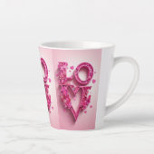 Tasse Latte Bonne humeur dans l'humeur amoureuse (Droite)