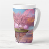 Tasse Latte Bonne planète (Angle droit)