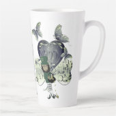 Tasse Latte "Bonne Saint Patrick" Leprechaun (Droite)