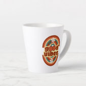 Tasse Latte Bonne Vibration (Angle droit)