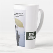Tasse Latte Bonté dans chaque jour (Angle droit)