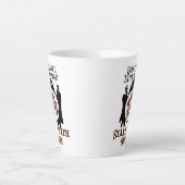 Tasse Latte Boo-tiful matins Commencez par Coffee.w (Devant)