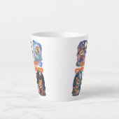 Tasse Latte Book Explorer (Devant)
