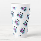 Tasse Latte Boombox cool Hip hop Art (Devant)