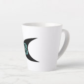Tasse Latte Boomerang (Angle droit)