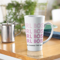 Boss de fille rose moderne Meilleur cadeau de fill