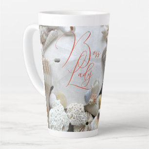 Tasse Latte Boss Lady Sand Dollar Coques