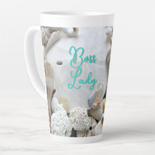 Tasse Latte Boss Lady Sand Dollar Coques