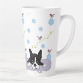 Tasse Latte Boston Terrier (Droite)